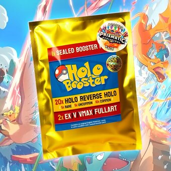 HoloBooster + Pokémon sealed booster - 3