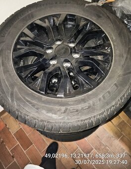 Kompletní zimní sada – Ford Ranger Wildtrak (originál) - 3