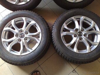 alu kola mazda 5x114,3 r16 original mazda-zimaky 215/60/16 - 3