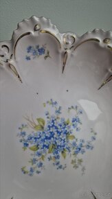 H&C – růžový porcelán nástolec / mísa Lenka
 - 3