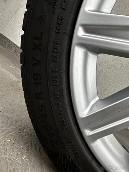 Alu kola 5x112 r19 s pneu (839a) - 3