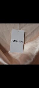 Hebká saténová luxusní zlatá halenka vel - 3