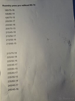 řetězy Pewag servo RS74 - 3