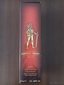 Karpatské brandy Original 36% 0,70 L - 3