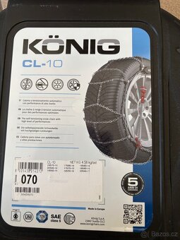 Sněhové řetězy THULE Konig CL-10 070 - 3