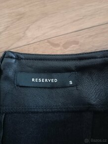 Koženková sukně vel.S Reserved - 3