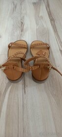 Dívčí kožené sandálky, vel. 37 - 3