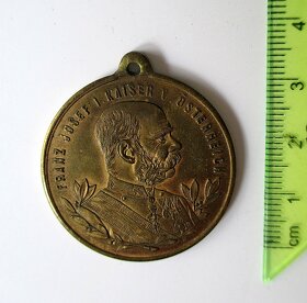 Pamätná medaila  – Franz Josef I. – Rakúsko Uhorsko – 1900 - 3