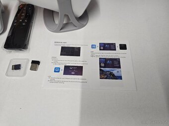 FULL HD LED přenosný projektor USB, HDMI + HRY a ovladače - 3