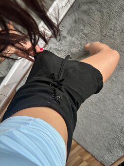 Sexy kraťasová sukně - 3