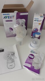 Odsávačka mateřského mléka manuální Philips AVENT - set - 3
