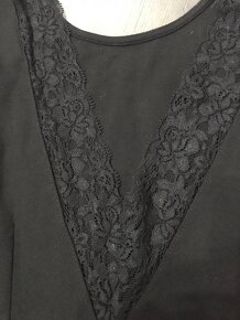 Uplé černé saty - 3