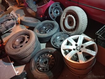 Kola rezervy disky Peugeot,Citroen,ruzne - 3