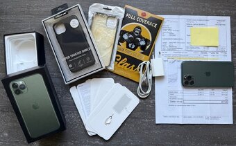 Prodám iphone 11 pro 64gb space green - 3