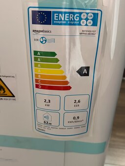 Klimatizace Amazon Basics s odvlhčovačem, 8000 bph - 3