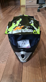 Dětská motokrosová helma KXD vel. XL 53 - 54 - 3