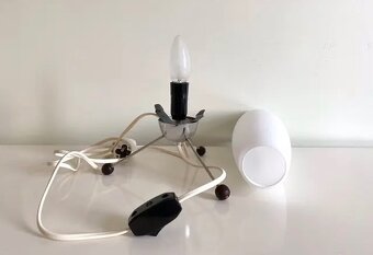 Velká retro lampa lampička Raketa, Brusel - 3