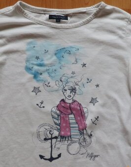 Dívčí tričko Tommy Hilfiger vel.170/176 - 3