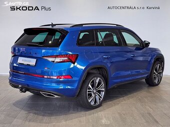 Kodiaq RS 180KW, 32t km, TAŽNÉ, WEBASTO, DPH - 3