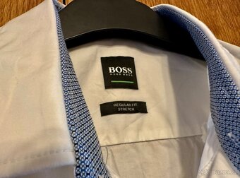 Pánská košile 2x Fred Perry a Hugo Boss, velikost S,TOP STAV - 3