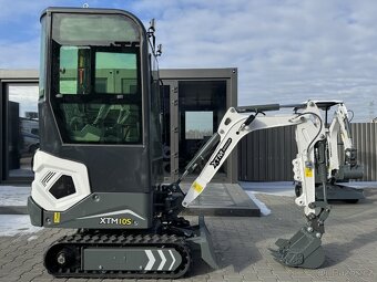Minibagr XTM X10S PRO 2025 s kabinou - 3