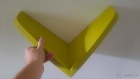 Ikea 2×poličky, 4 ×věšák - 3