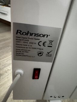 Přímotop - Rohnson R-0420 Ionic - 3