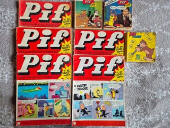 Pif gadget,vaillant,poche-celkem 242 čísel - 3