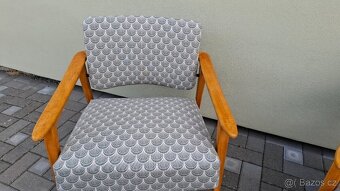Retro křesílka TON po renovaci - 3