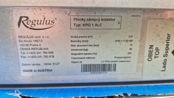 Prodám solární sestavu Regulus pro ohřev vody - 3