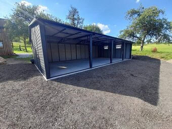 Plechová garáž 12x5m - 3
