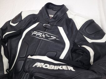 Probiker PRX-7 pánska kožená moto kombinéza 3XL 2XL 58/56 - 3