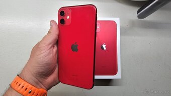 Apple iPhone 11 RED 64GB - nová batéria - 3