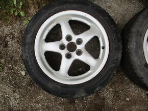 Alu kola 5x100 R16 ET 38 Pneu zimní 205/55 R16 - 3
