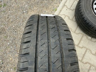 4x plechové disky 5x118 + pneu letní 205/65 R16C - 3