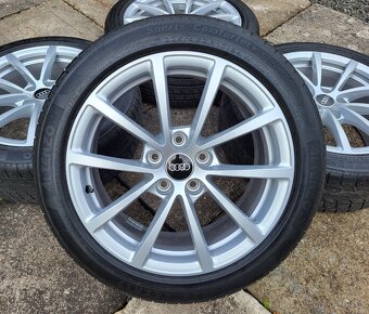 Originál 17" Audi A6 VW Škoda 5x112 letní pneu 5,5-6mm - 3