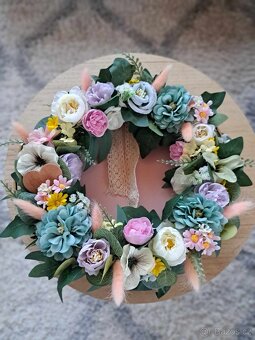 Dekorace květinové věnce flowerboxy - 3