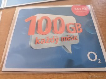 SIM karta 02 100GB - 3