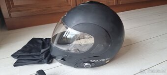 Moto helma/přilba vyklápěcí s interkomem - 3
