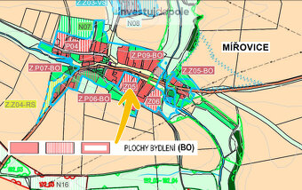 Prodej stavebního pozemku v k.ú. Mířovice - 3