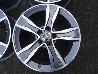 Alu disky originál Mercedes 17", 5x112, ET 48,5 , šíře 7J - 3