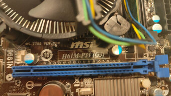 MSI H61M-P31 (G3) + Procesor Intel i3-2100 + 4GB Ram - 3