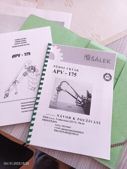 Půdní vrták APV 175 - 3