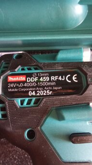 MAKITA vrtačka/šroubovák - nové, nepoužívané - 3