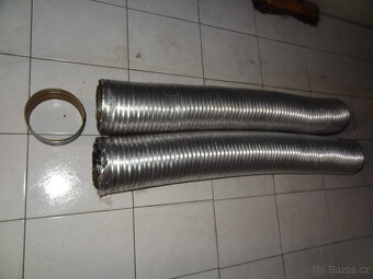 5m hlinikove flexibilni potrubi trubka vlnovec 5m prumer 130 - 3