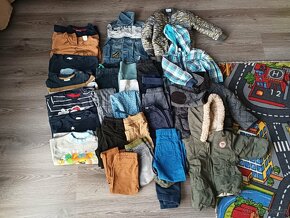 Oblečení pro chlapečka 161ks - velikost 80 a 86 - 3