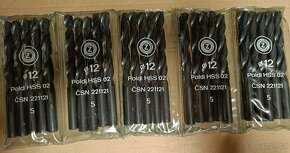 Vrtáky Poldi HSS, průměr 12 a 13 mm - 3