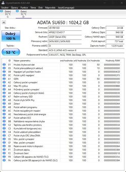ADATA Ultimate SU650 1TB v záruce - 3