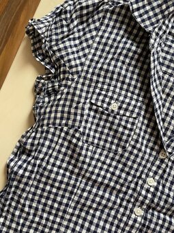 Káro halenka, vel XL, v prsou spíše L, možná M/L, Gina - 3