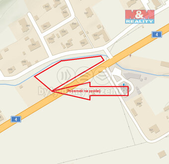 Prodej pozemku k bydlení, 2837 m², Čkyně - 3